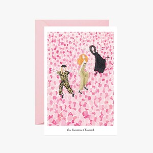 Carte postale les sorcières d'eastwick, carte, halloween, illustration, sorcière, carte noël, magie, film