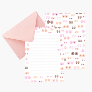 Letter set, letter writing set, watercolor, flowers, botanical, stationery, papel de carta, papergoods, carta da lettere, liberty pattern
