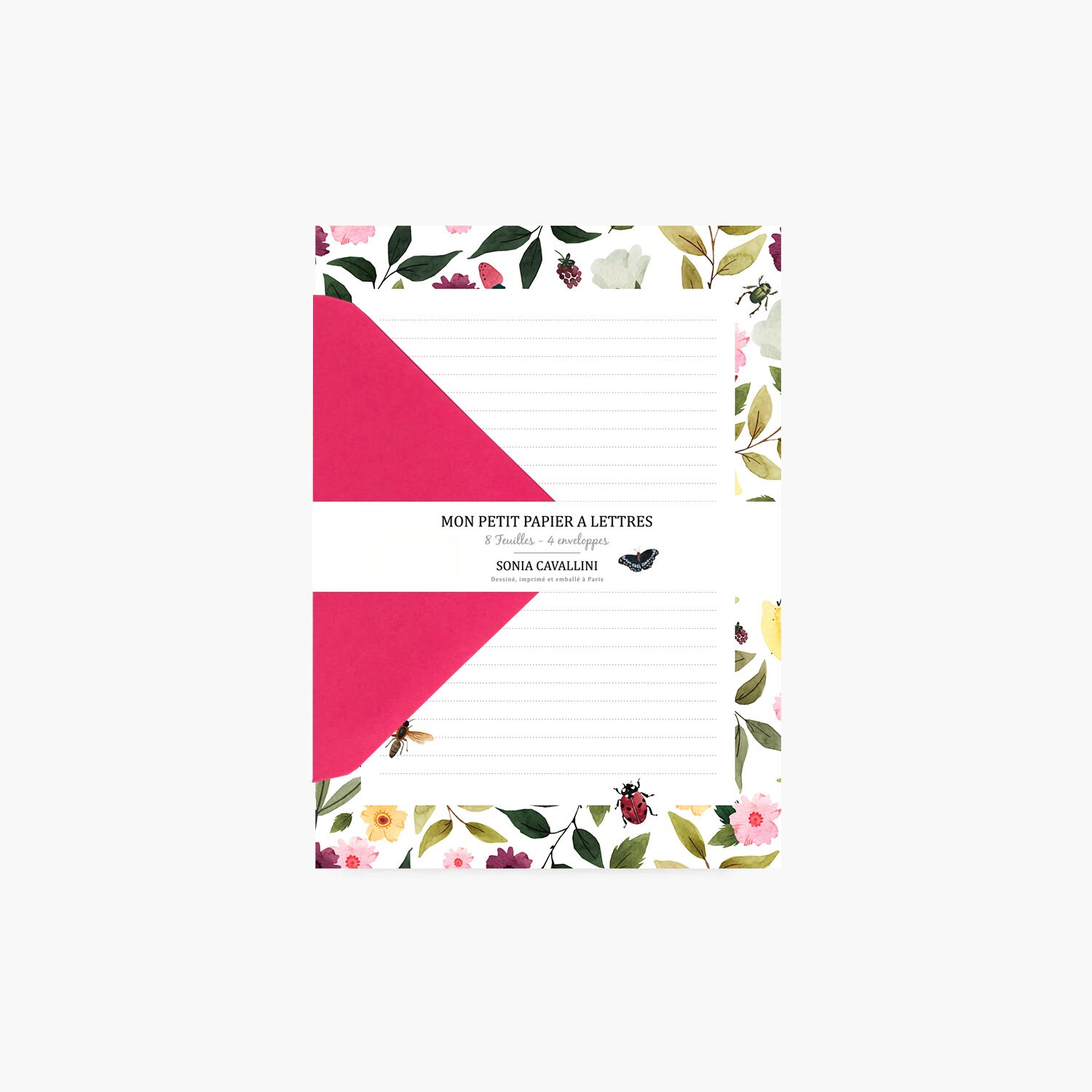 Letter Set Letter Writing Set Watercolor Flowers Etsy