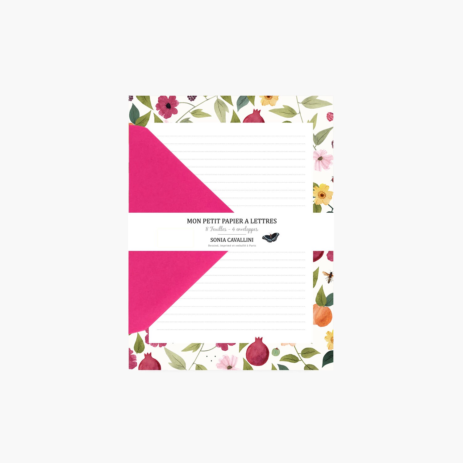 Letter Set Letter Writing Set Watercolor Mandarin Etsy