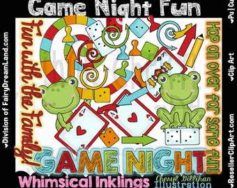 Board Games Clipart Etsy