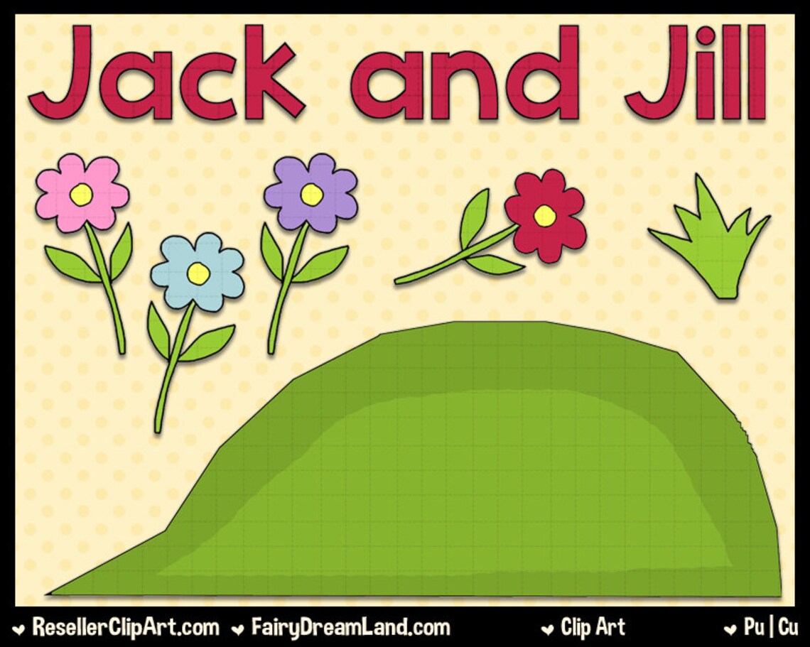 Jack und Jill kommerzielle Nutzung Digital Image Clipart | Etsy