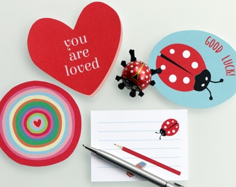 Colourful Mix of 50 Lunchbox Notes for Children – Printable PDF