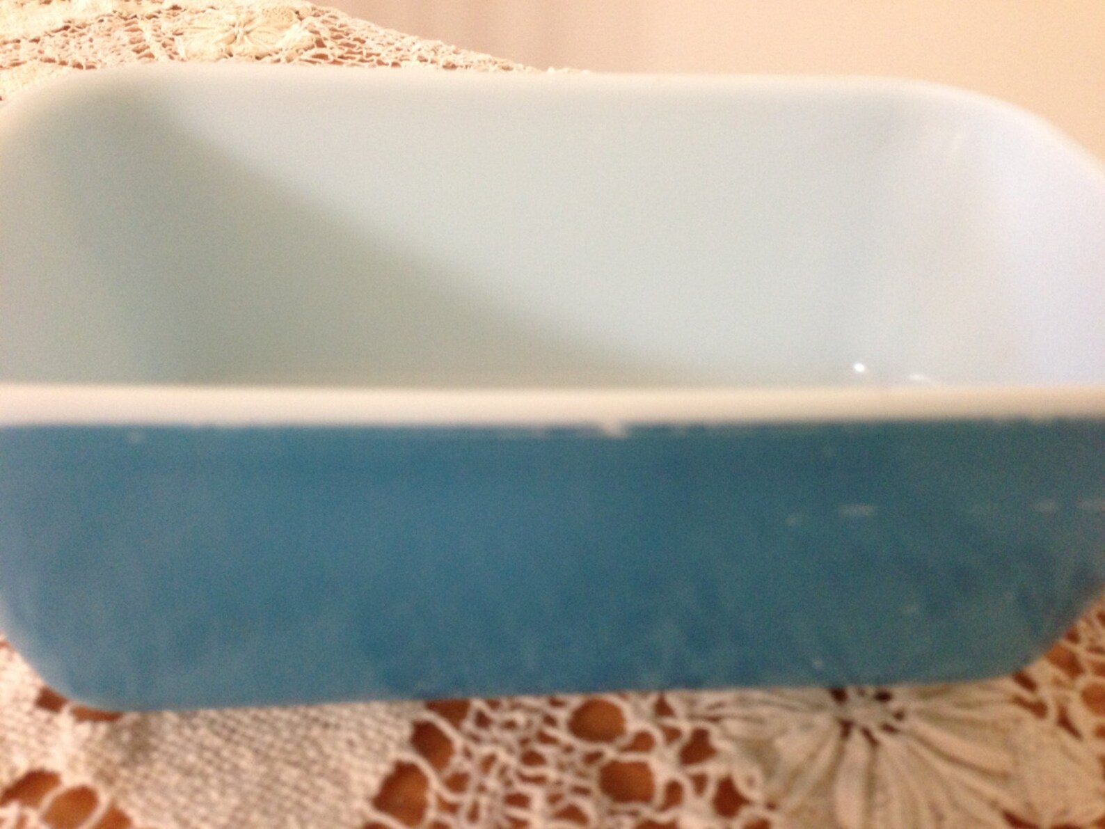 Pyrex Small Blue Loaf Pan 0502 Etsy