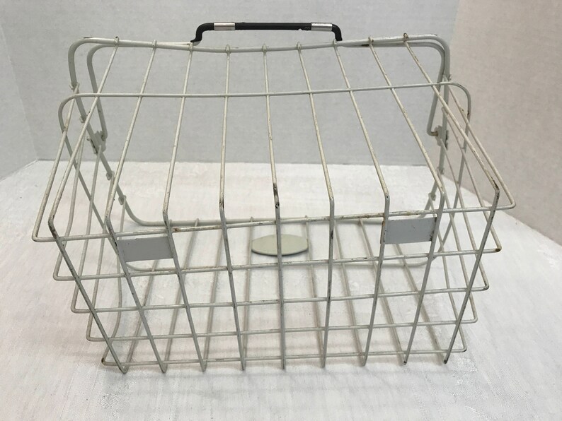 Vintage Bell Bicycle Wire Basket with Handle Etsy