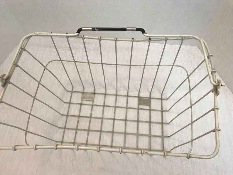 Vintage Bell Bicycle Wire Basket with Handle Etsy
