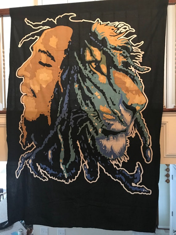 Bob marley online lion tapestry