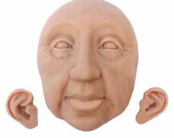 Moldf21- 2 1/4 inch (5.7 cm) Wisdom Face Mold
