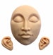 Moldf22- 2 1/4 inch (5.7 cm) Serenity Face Mold 