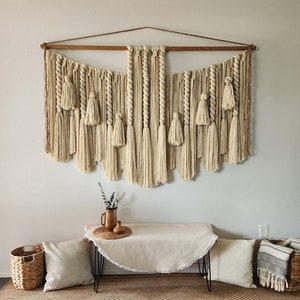 72&quot; Extra large macramé wall hanging/fiber wall hanging/woven wall hanging/textile wall art/tapestry/large wall art