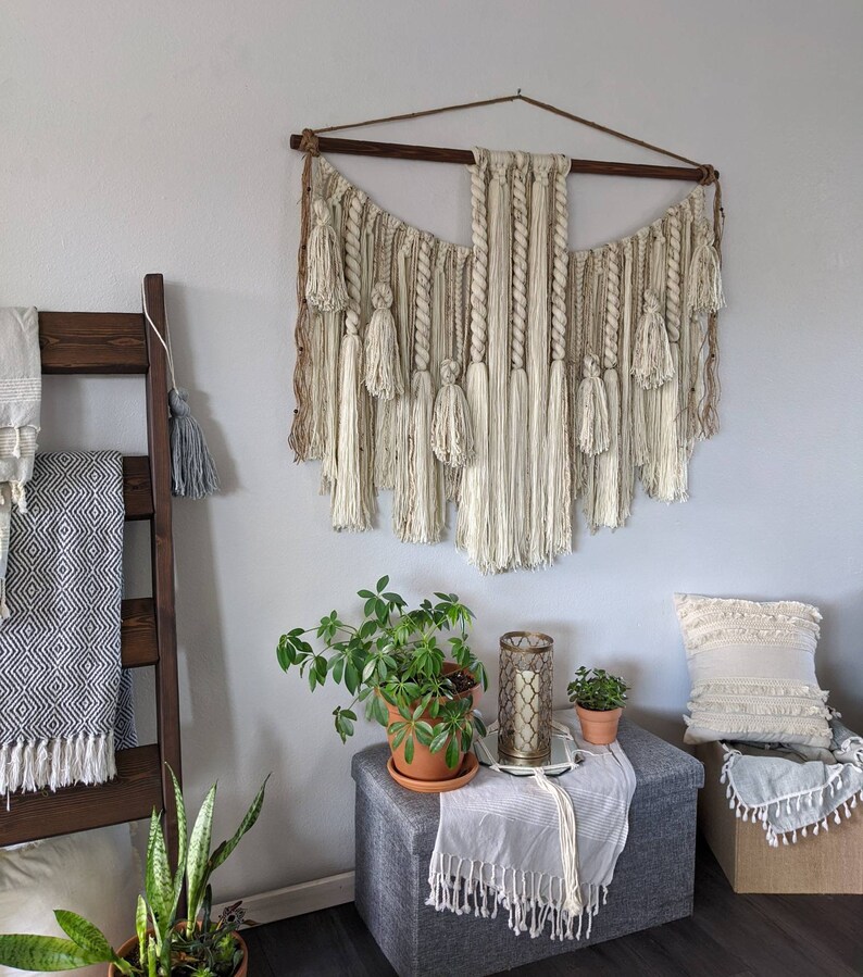 48x40 Large Macramé Wall Hanging/bedroom Decor/large Etsy