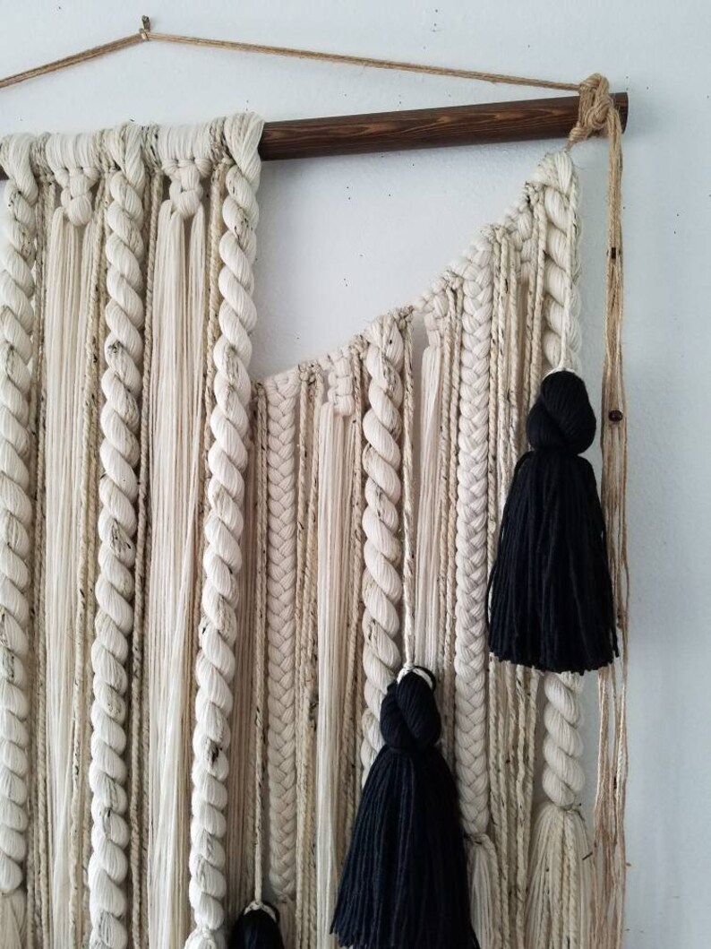 36x60 Large macramé wall hanging/ large woven wall Etsy