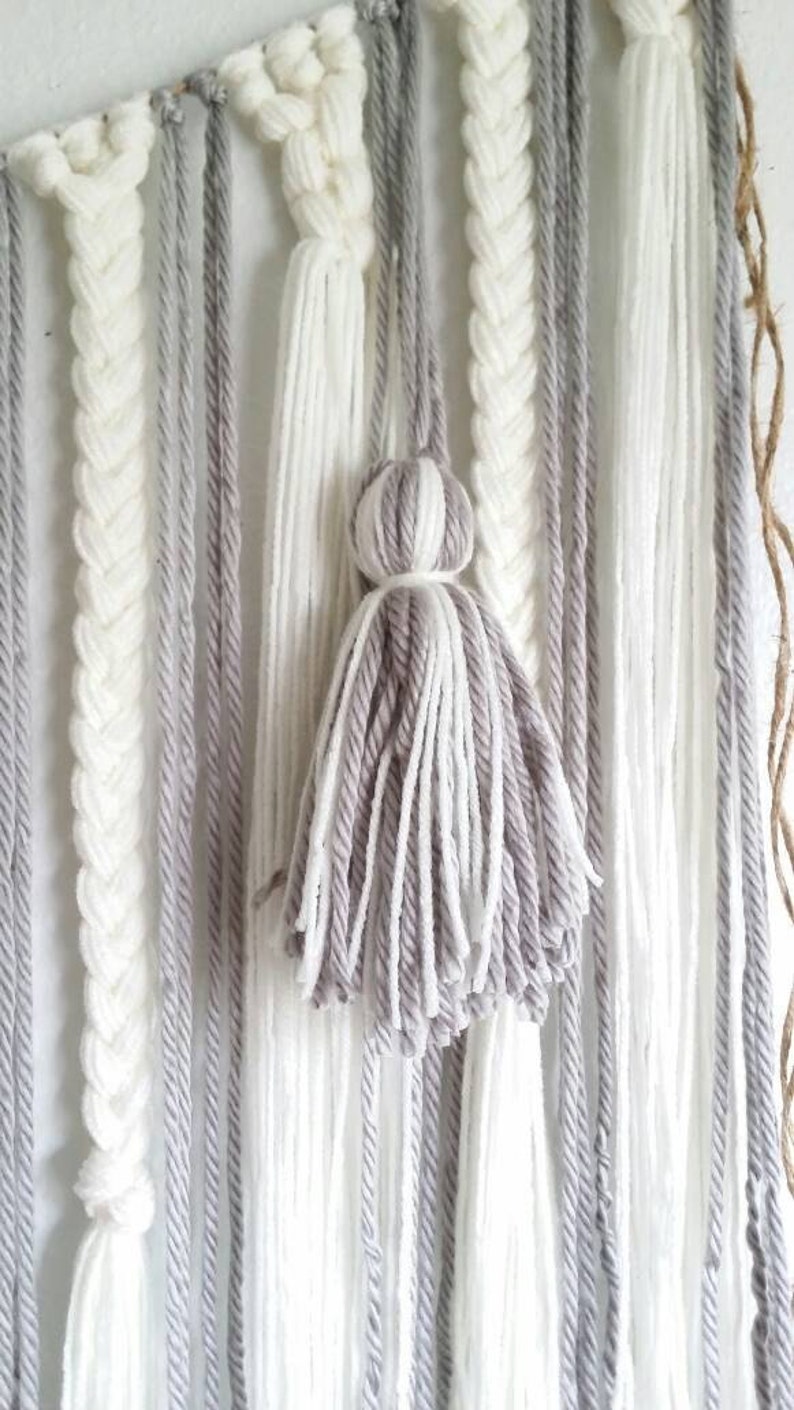 Yarn wall hanging/Large macrame wall | Etsy