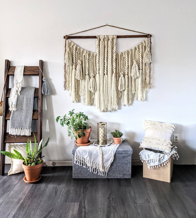 48x40 Large Macramé Wall Hanging/bedroom Decor/large Etsy