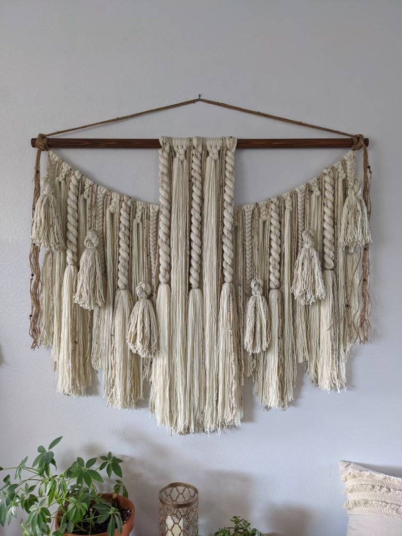48x40 Large Macramé Wall Hanging/bedroom Decor/large Etsy