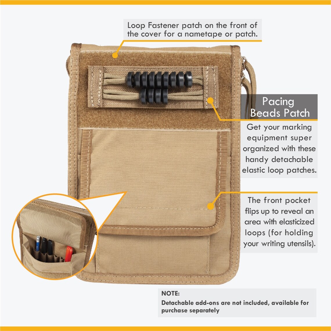 Tactical Junior Legal Notepad Cover Fits a 5x8 vertical pad Etsy