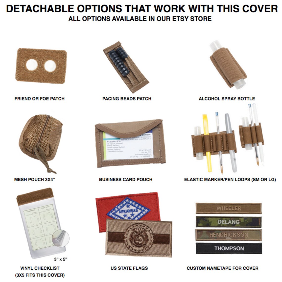 Tactical 4x6 Notepad Cover System/fits 4x6 Notepad/customize Etsy