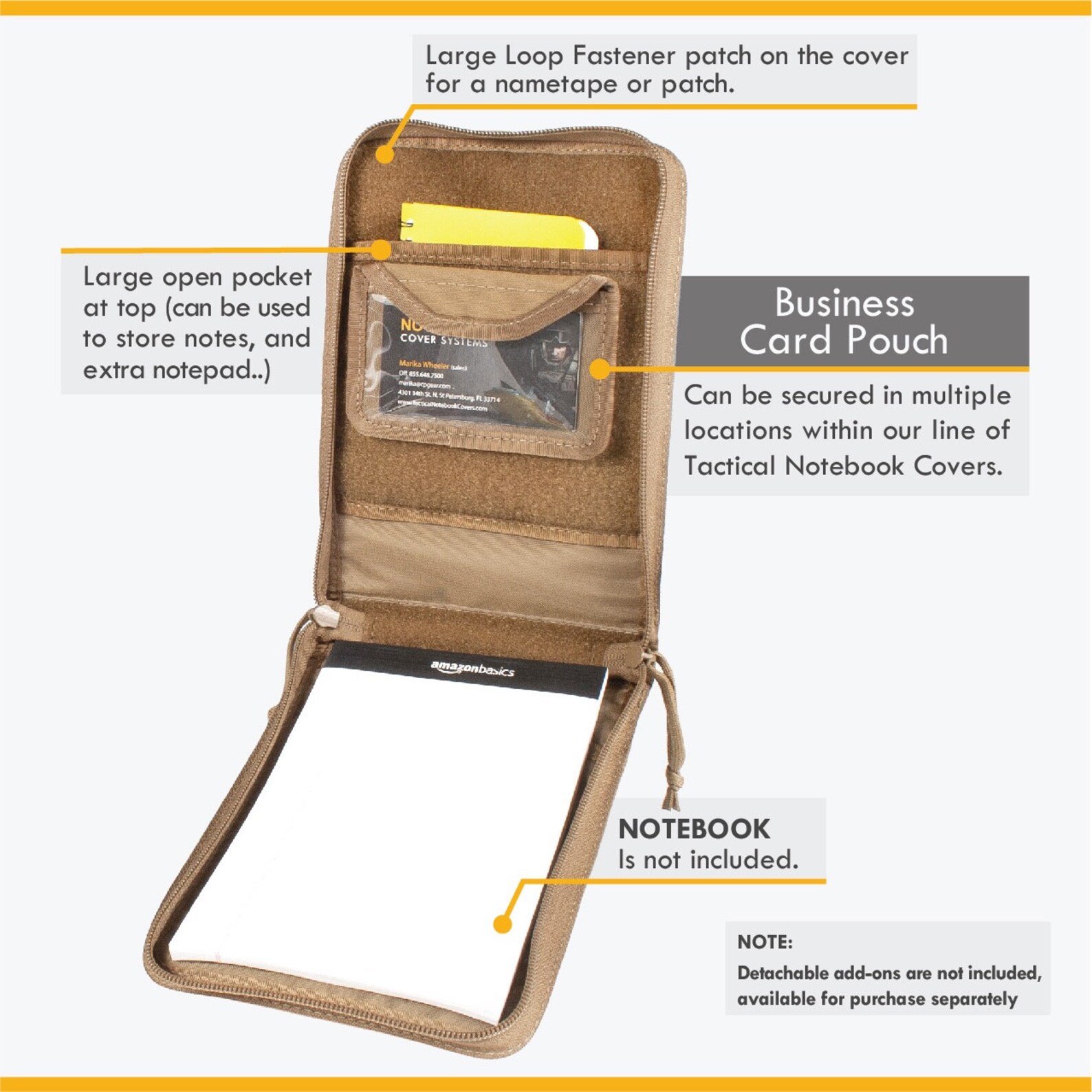 Tactical Junior Legal Notepad Cover Fits a 5x8 vertical pad Etsy.de