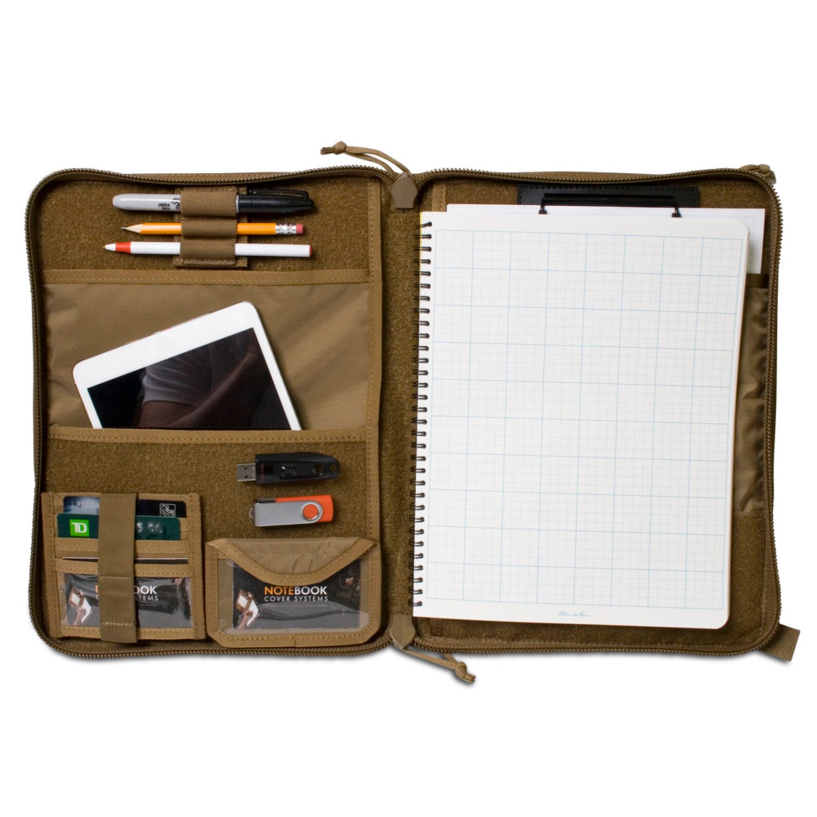 Tactical Admin Notebook Cover System WITH Map Case/Customize Etsy