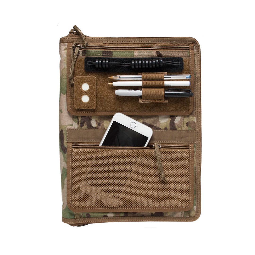 Tactical Admin Notebook Cover System WITH Map Case/customize With Add ...