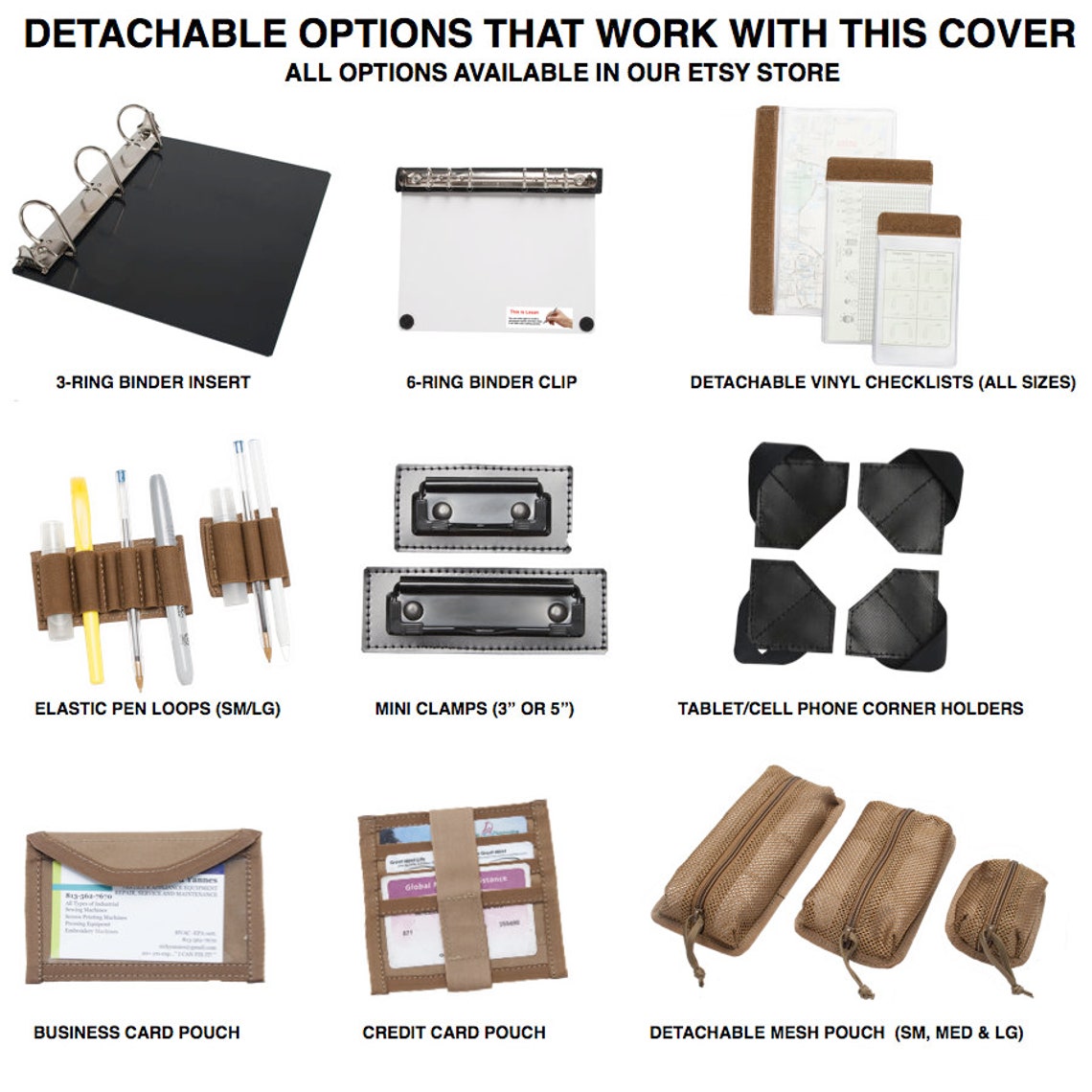 Tactical 3Ring Binder Cover System/Fits 1.5 2 Inch Binders Etsy