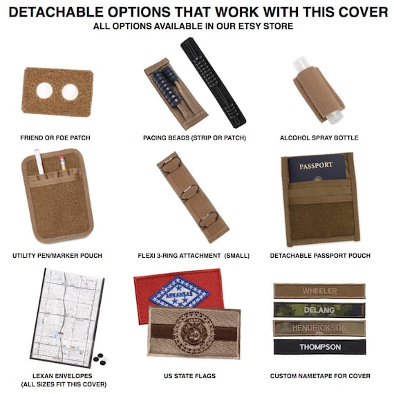 Loop Fastener Wall Panel (For Patches OR Detachable Accessories) – Tactical  Notebook Covers