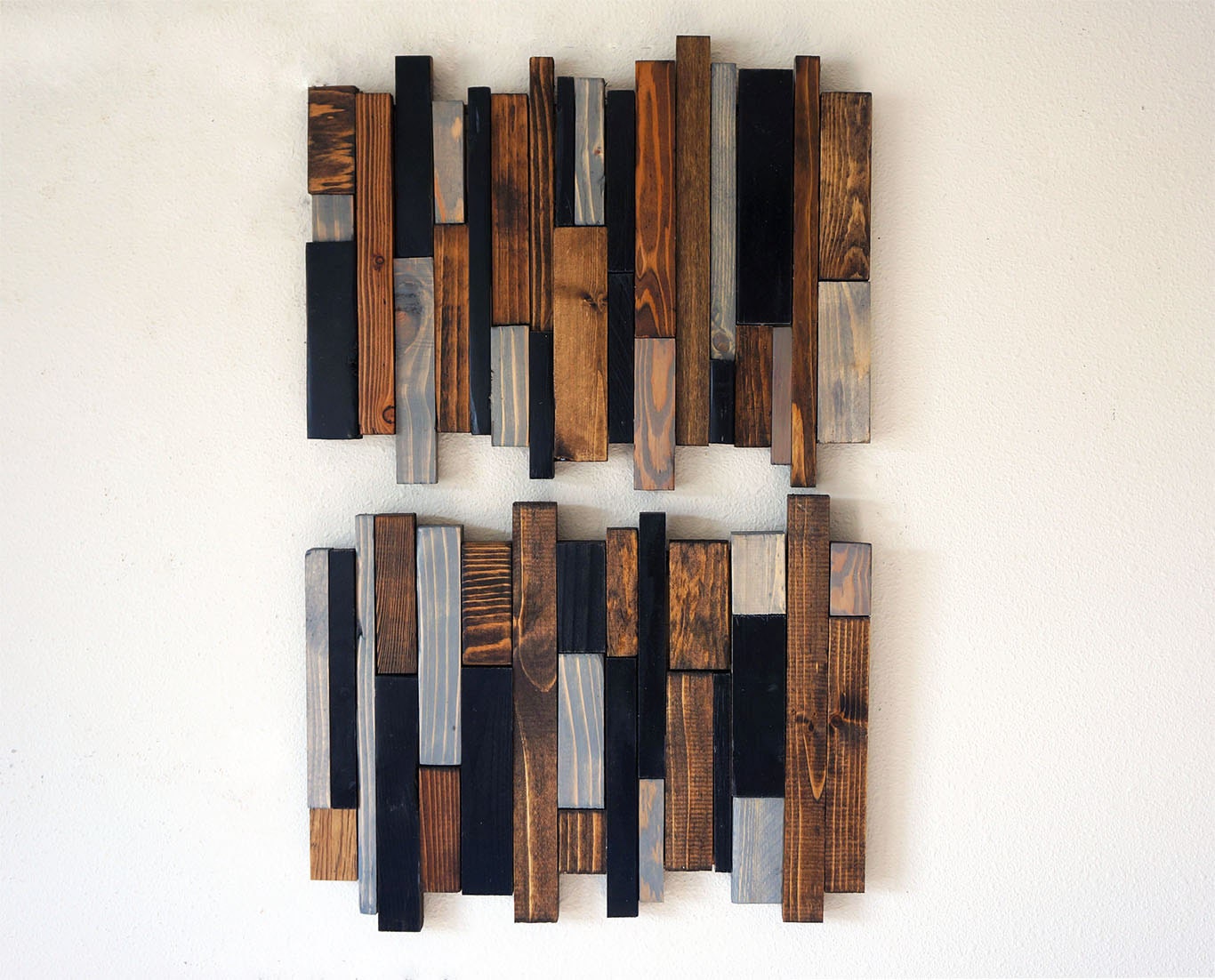 Reclaimed Wood Wall Art Etsy