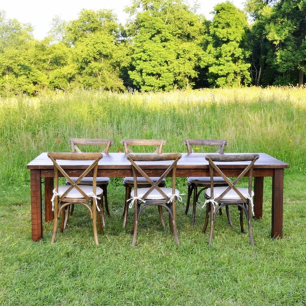 Rustic Dining Table - Etsy