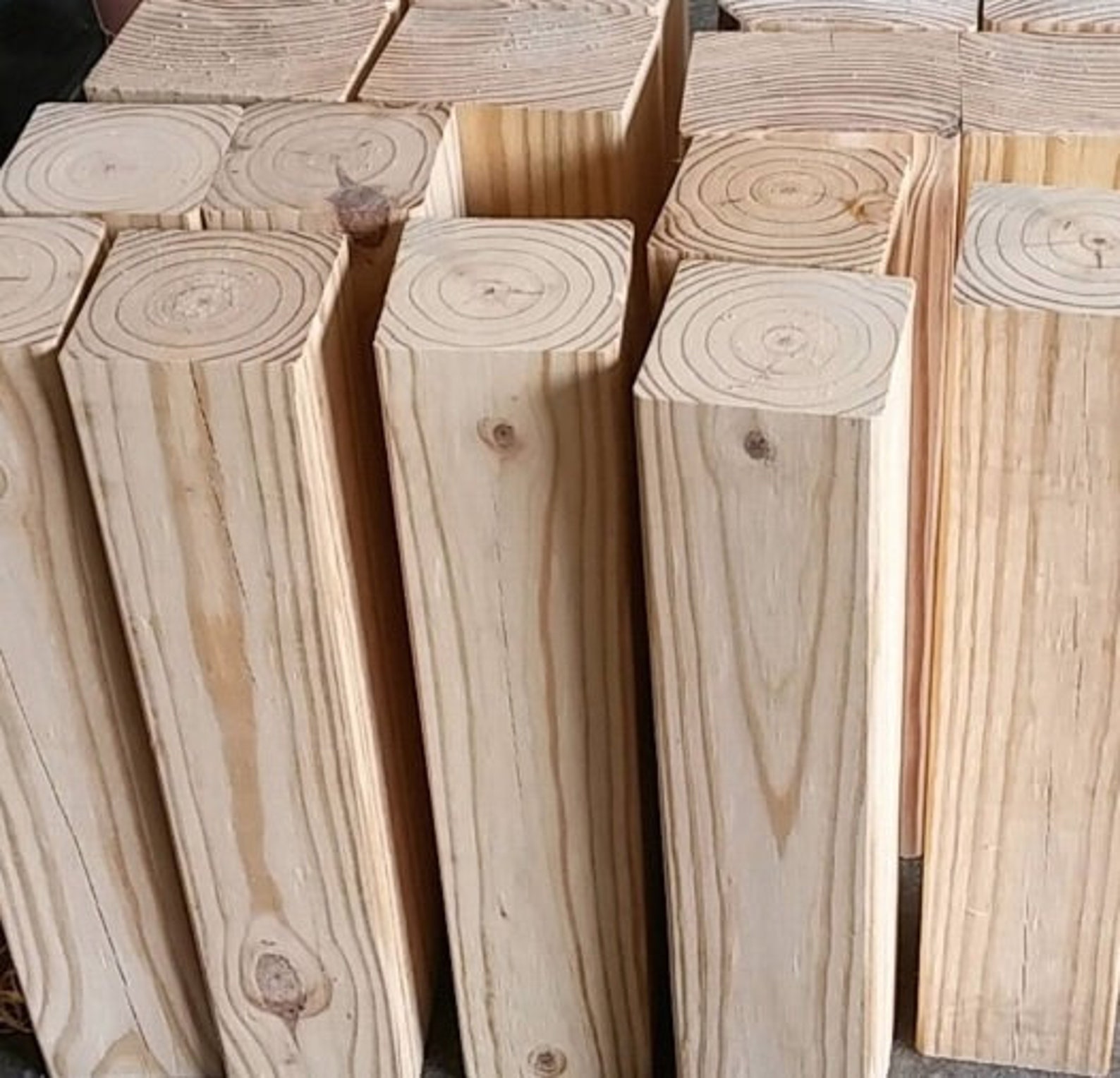 Square Wood Table Legs Etsy