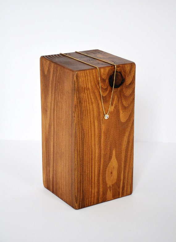 Storage & Organization Wooden Block Display Riser Wood Square Riser