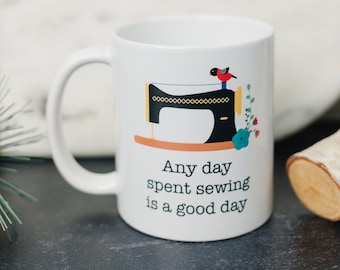 Quilters Coffee Mug - Sewing Coffee Mug - Quilting Gift - Gift for Sewer