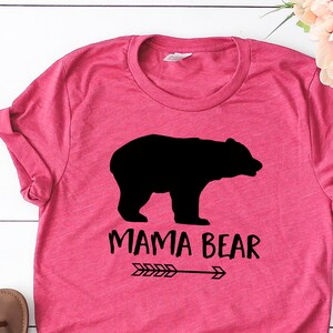 Mama Bear Shirt Arrow Graphic Tee Gift for Mom - Etsy