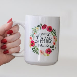 Midwife Gift Midwife Mug - Coffee Tea Midwife Thank You Gift - Labor & Delivery Coach - OB Nurse ceramic coffee mug