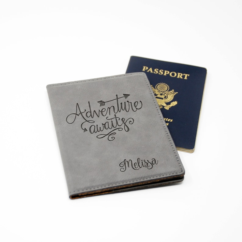 Passport Holders Personalized Engraved Passport Cover Etsy