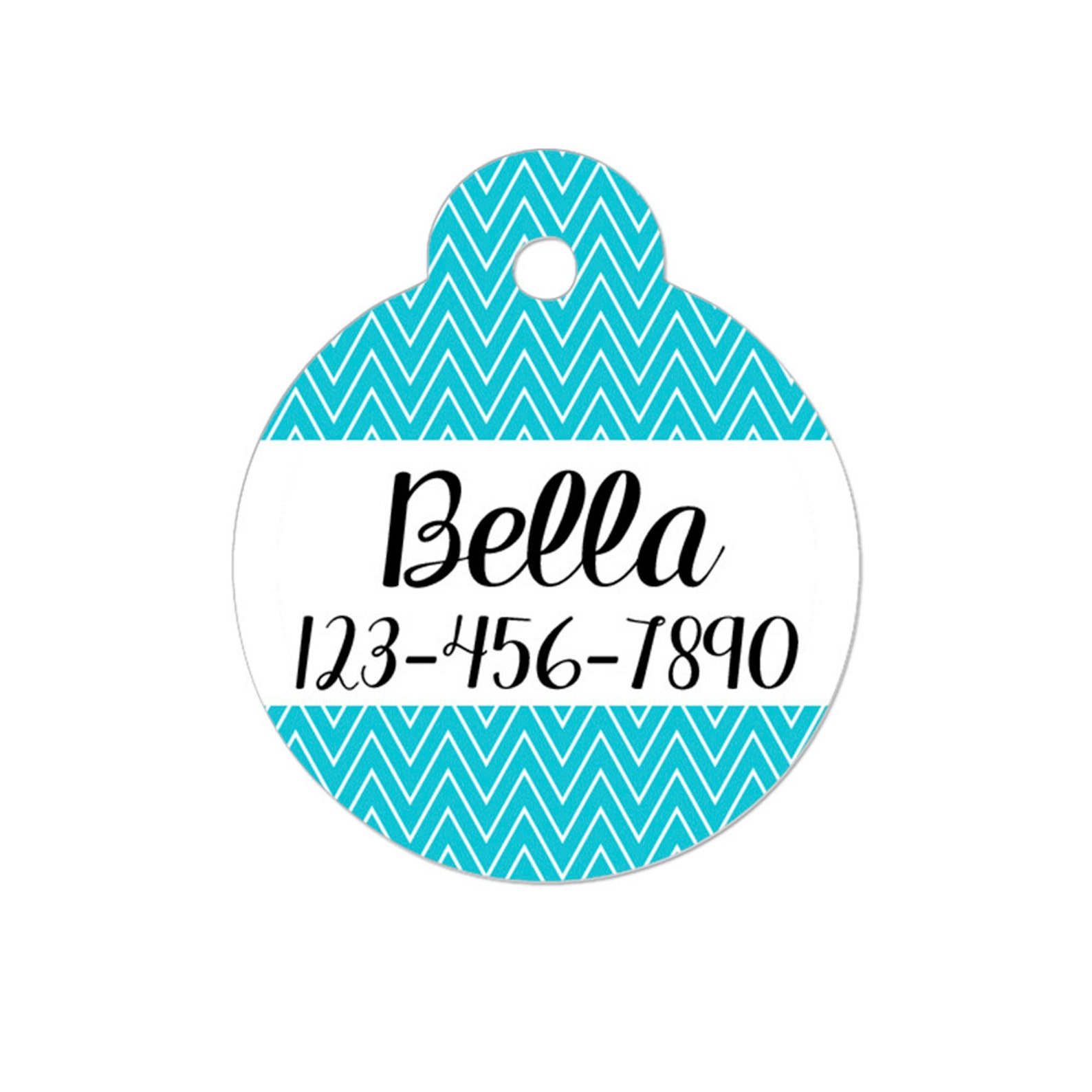 Personalized Cat ID Tag Personalized Cat Name Tag Custom Etsy