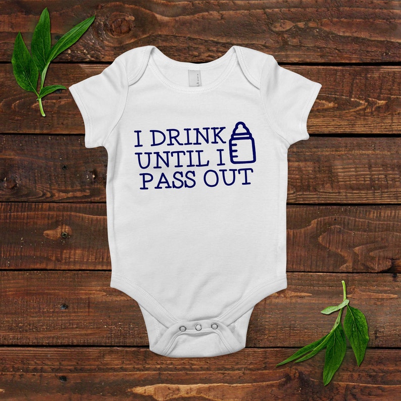 Funny Baby Boy Shirt Newborn Baby Boy Gift New Baby Boy Blue Outfit image 1