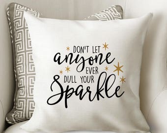 motivational throw pillows