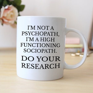 Sherlock Holmes Coffee Mug - Funny Sherlock Holmes Gift for Mystery Fans - 11 oz or Large 15 oz Ceramic Coffee Cup with Wit and Humor