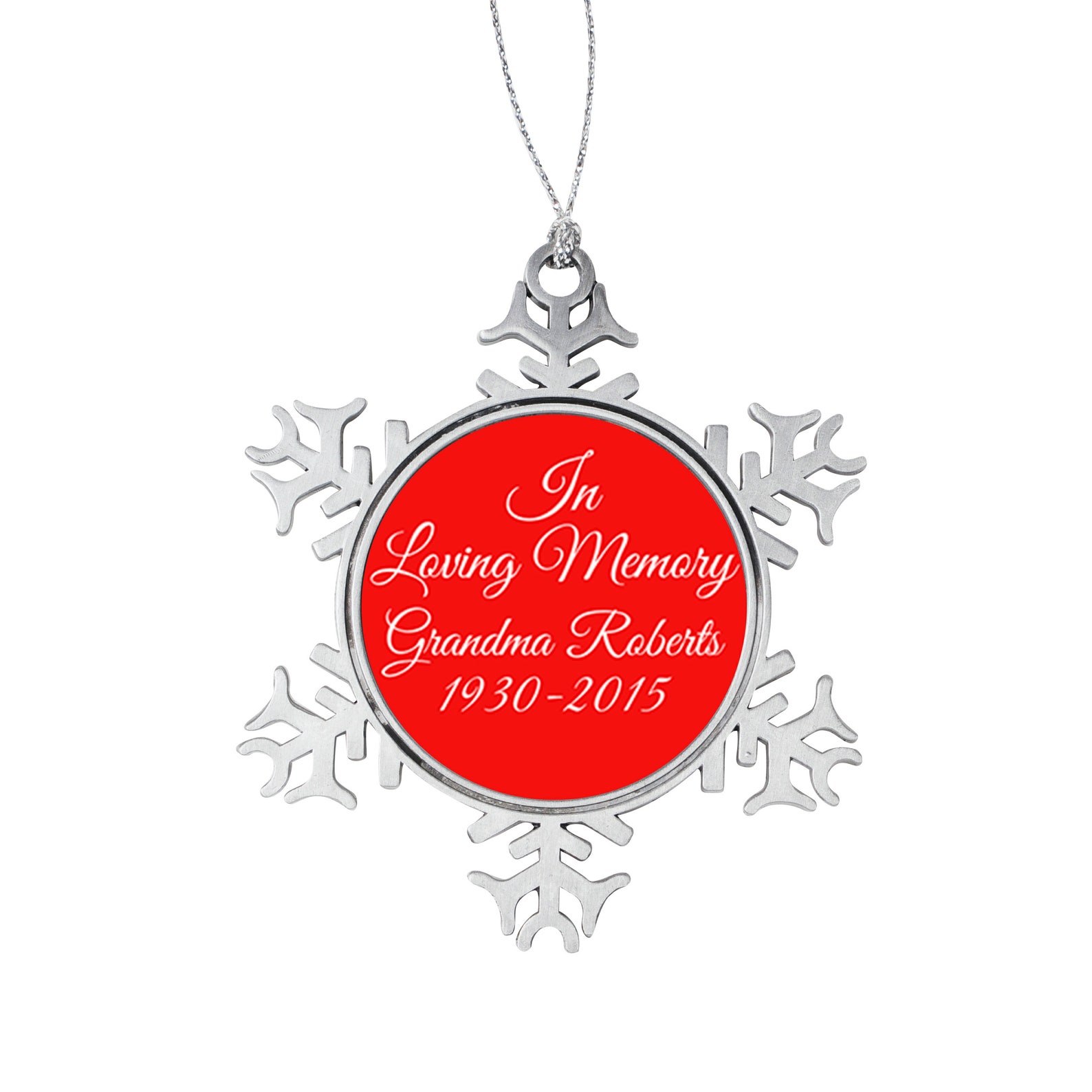In Loving Memory Christmas Ornaments 