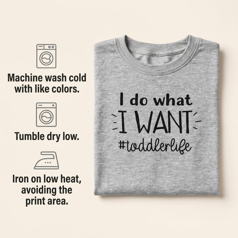 Toddler Boy T-Shirt: Funny 'I Do What I Want' - Soft Cotton