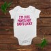 Funny Baby Girl Shirt - Newborn Baby Girl Gift - New Baby Girl Pink Outfit - Cute Hot Lucky 