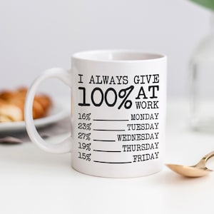 Funny Coffee Mug, Office Gift for Coworkers, Birthday Gift for Her, Gag Gift for Work, Humorous Coffee Cup, Funny Office Mug, Joke Gift