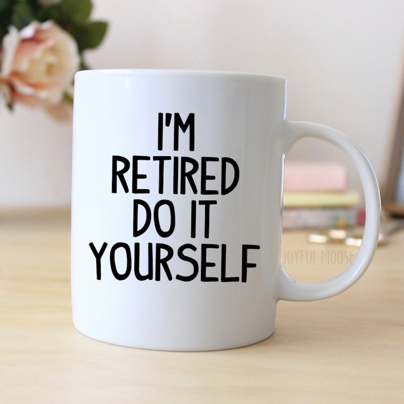 Retired Coffee Mug Retirement Gift Coffee Cup image 2