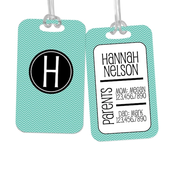 Custom Bag Tag, Personalized Diaper Bag Tag, Custom Name Tag, Luggage Tag, Daycare Bag Tag, Baby Accessory, Baby Shower Gift