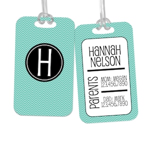 personalized diaper bag tag, custom name label, bag tag, luggage tag, kids&#39; ID tag, stylish durable aluminum, daycare, travel accessory