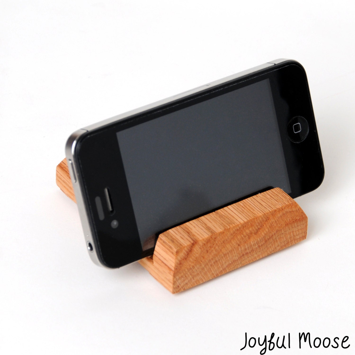 Wood Iphone Stand Wood Iphone Holder Etsy