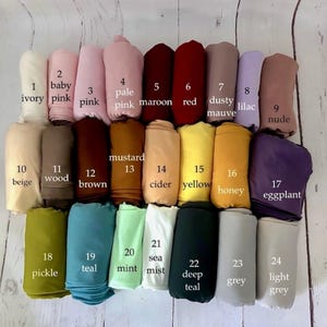 3 m, 3 meter lange superzachte melkjerseydoek, voor newbornfotografie, honingdauwrekwisieten, extra lange doek