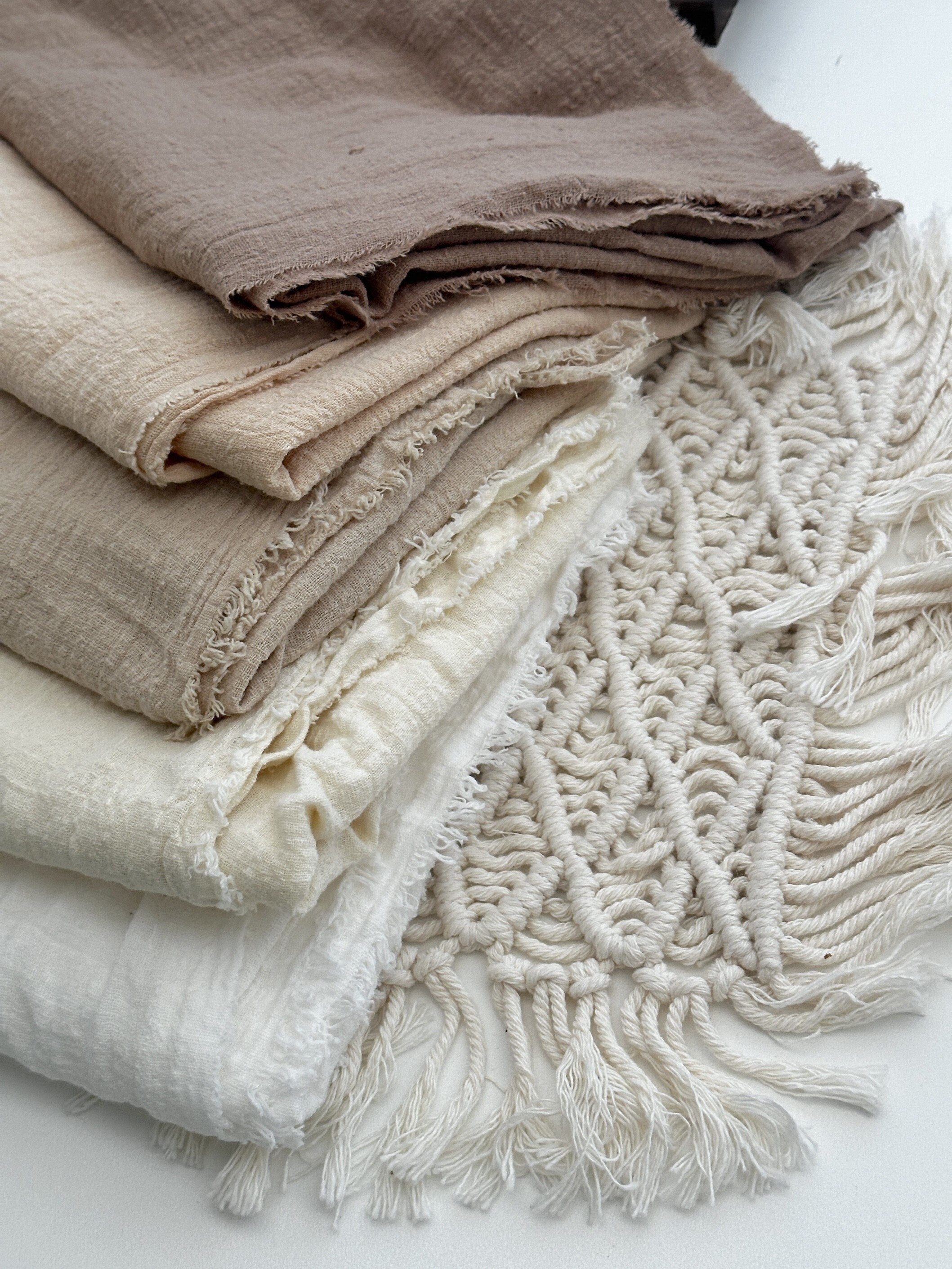 Linene Backdrop Cotton Linen Natural Layer Backdrop, Washed Gauze Cotton Fabric - Etsy