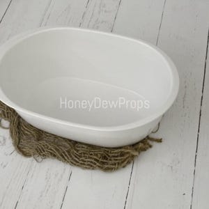 In stock,  Classic Baby Prop Bath Tub, Newborn, Sitters, Photo Prop, lightweight, easy carry