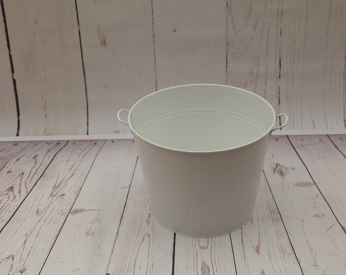 Large Tin Tub Bucket With Handles for Newborn or Sitter Etsy